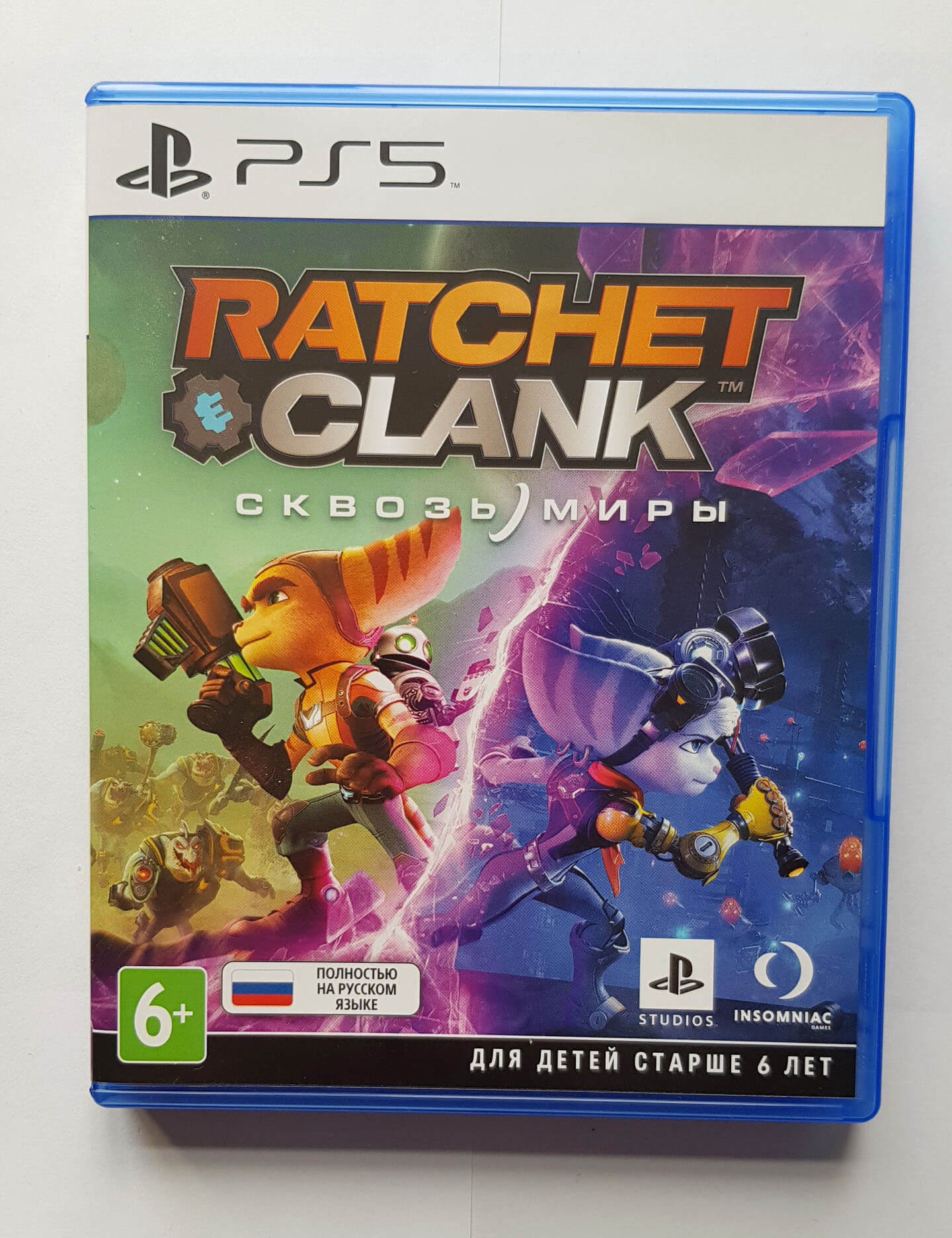 Лицензионный диск Ratchet and Clank Rift Apart для PlayStation 5